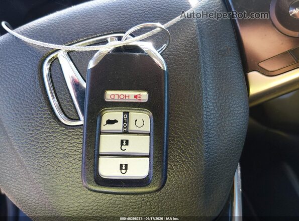 5J6RW2H89HL004189 2017 HONDA CR-V Black წინა პანელის ხედი