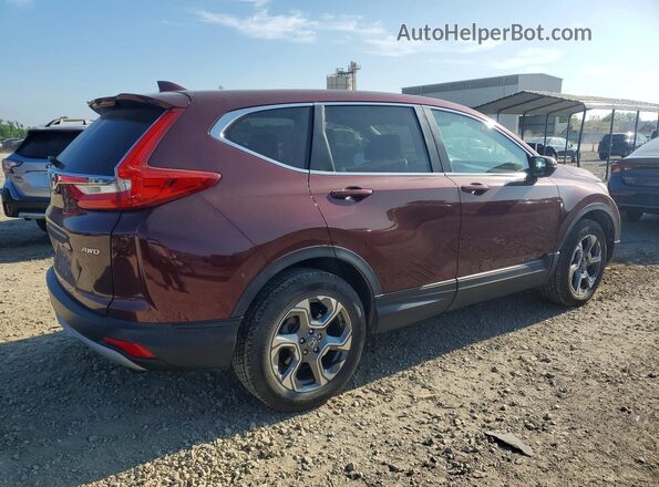 5J6RW2H89HL015130 2017 HONDA CR-V Maroon Tył prawy