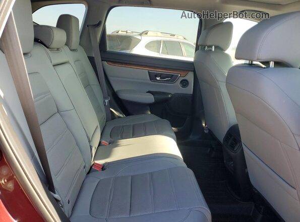 5J6RW2H89HL015130 2017 HONDA CR-V Maroon Widok wnętrza z tyłu