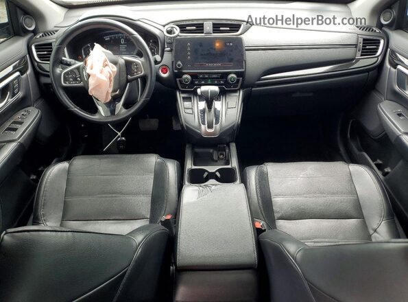 5J6RW2H89HL065168 2017 HONDA CR-V Silver Widok deski rozdzielczej