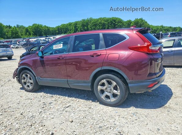 5J6RW2H89HL078096 2017 HONDA CR-V Maroon უკანა მარცხენა