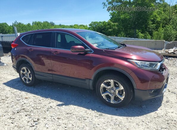 5J6RW2H89HL078096 2017 HONDA CR-V Maroon წინა მარჯვენა