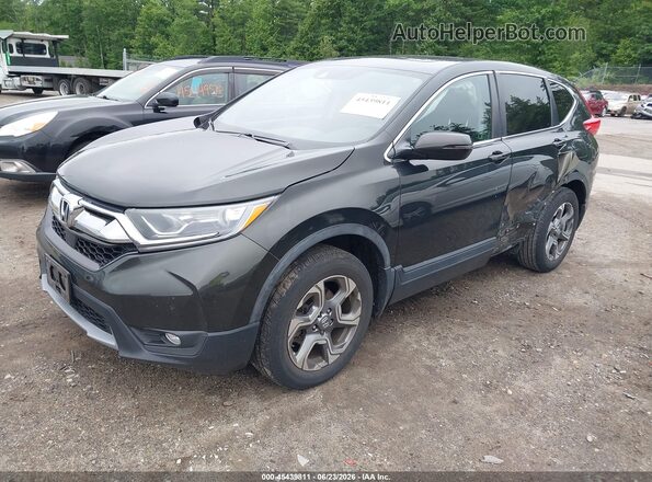 5J6RW2H89JL005655 2018 HONDA CR-V Black Przód lewy