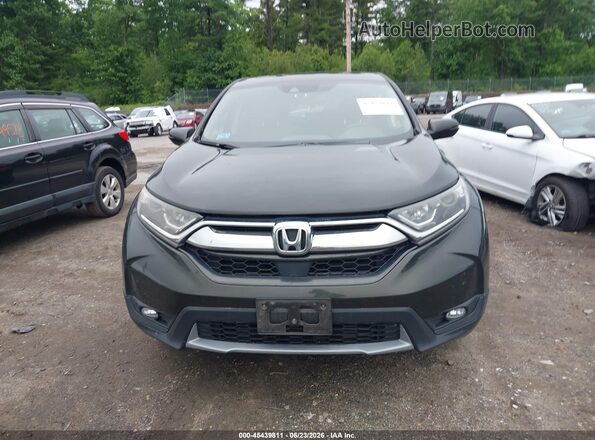 5J6RW2H89JL005655 2018 HONDA CR-V Black Widok wnętrza z tyłu