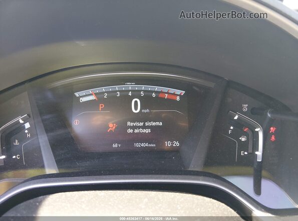 5J6RW2H89JL007843 2018 HONDA CR-V Gold Vista de los asientos traseros