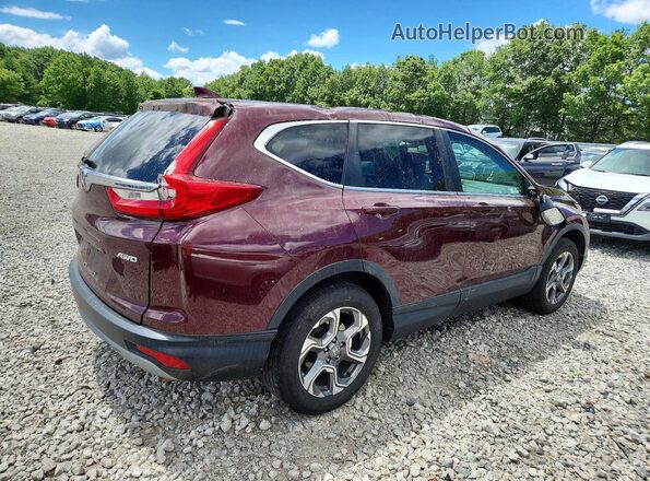 5J6RW2H89JL033570 2018 HONDA CR-V Burgundy Հետևի աջ