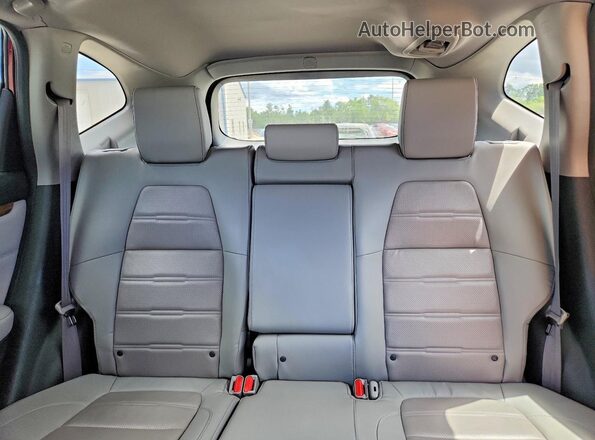 5J6RW2H89JL033570 2018 HONDA CR-V Burgundy Հետևի նստատեղերի տեսք