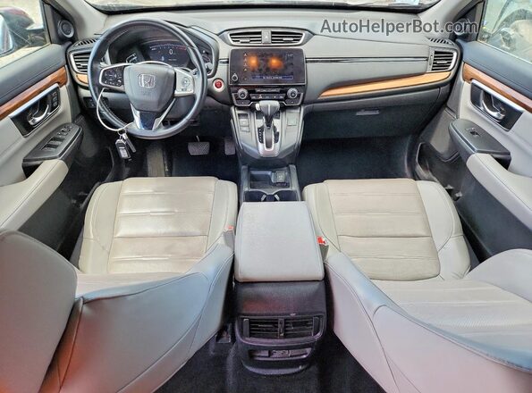 5J6RW2H89JL033570 2018 HONDA CR-V Burgundy Առջևի վահանակի տեսք