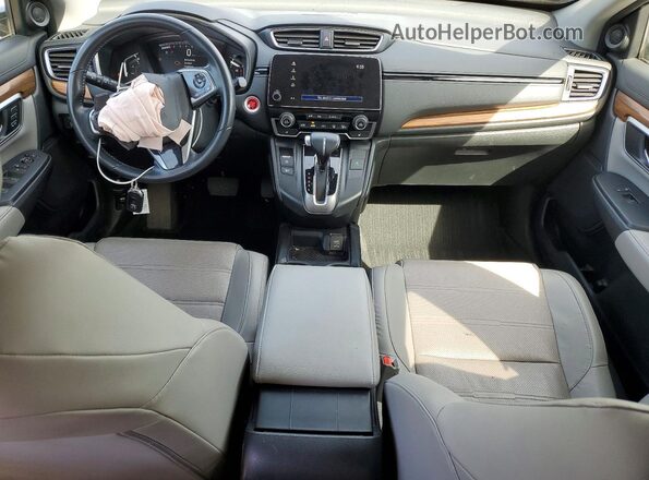 5J6RW2H89KA004809 2019 HONDA CR-V Gray Vista del salpicadero