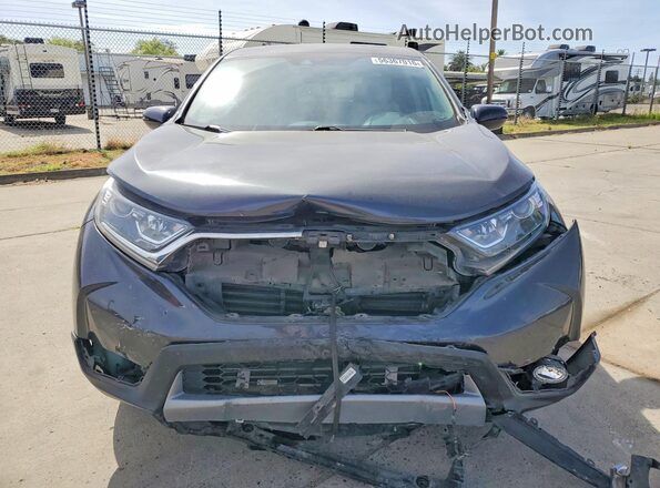 5J6RW2H89KA004809 2019 HONDA CR-V Gray Vista frontal