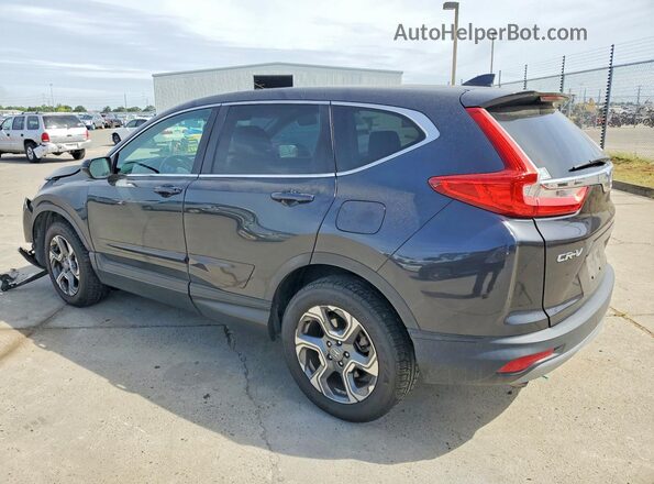 5J6RW2H89KA004809 2019 HONDA CR-V Gray Trasero izquierdo