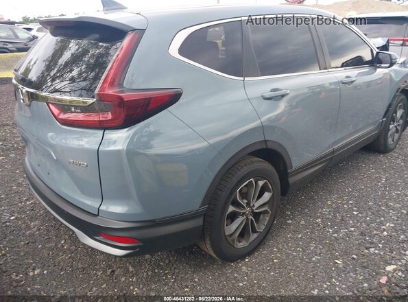 5J6RW2H89MA013092 2021 HONDA CR-V Синий Задняя правая четверть