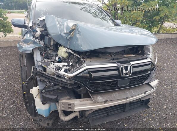 5J6RW2H89MA013092 2021 HONDA CR-V Синий Вид спереди
