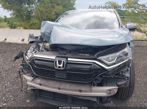 5J6RW2H89MA013092 2021 HONDA CR-V Синий Вид щитка приборов