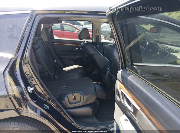 5J6RW2H89ML008818 2021 HONDA CR-V Black Vista de la etiqueta del VIN
