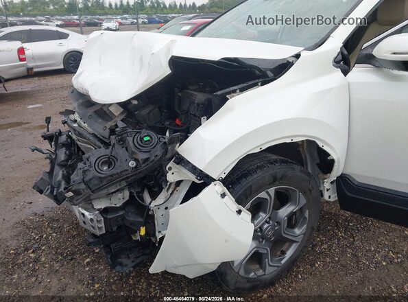 5J6RW2H8XJL013103 2018 HONDA CR-V White Front view