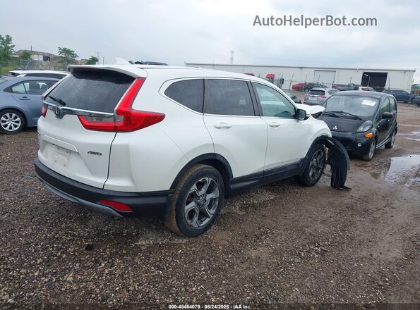 5J6RW2H8XJL013103 2018 HONDA CR-V White Rear right