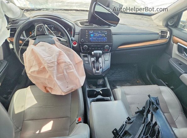 5J6RW2H8XKA008108 2019 HONDA CR-V Silver Vista del salpicadero