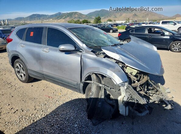 5J6RW2H8XKA008108 2019 HONDA CR-V Silver Delantero derecho