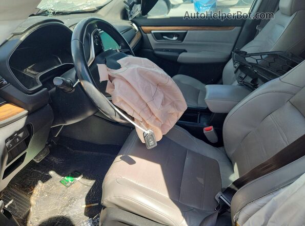5J6RW2H8XKA008108 2019 HONDA CR-V Silver Vista interior delantera