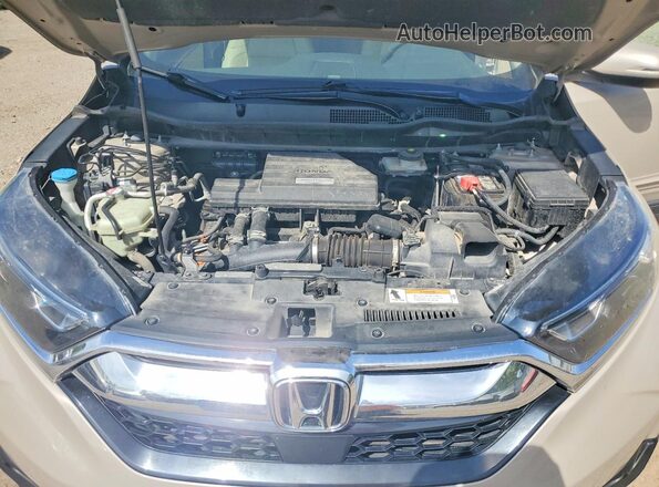 5J6RW2H8XKL003222 2019 HONDA CR-V Beige Вид підкапотного простору