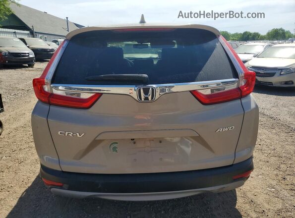 5J6RW2H8XKL003222 2019 HONDA CR-V Beige Вид ззаду