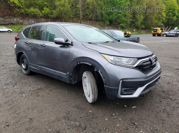 5J6RW2H8XLL021558 2020 HONDA CR-V Gray Передня права чверть