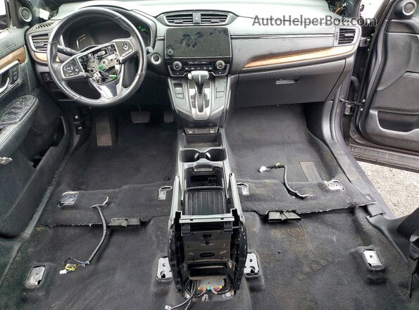 5J6RW2H8XLL021558 2020 HONDA CR-V Gray Вид панелі приладів