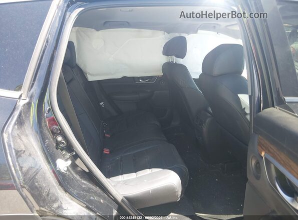 5J6RW2H8XLL032267 2020 HONDA CR-V Black Vista de la etiqueta del VIN