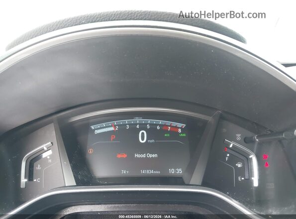 5J6RW2H8XNA005696 2022 HONDA CR-V Gray Rear seats view