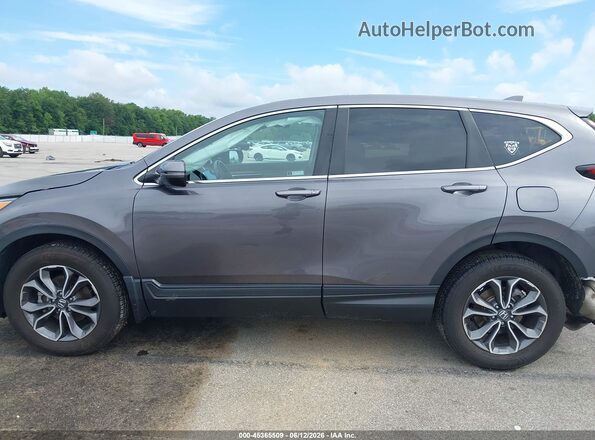 5J6RW2H8XNA005696 2022 HONDA CR-V Gray 360 interior view