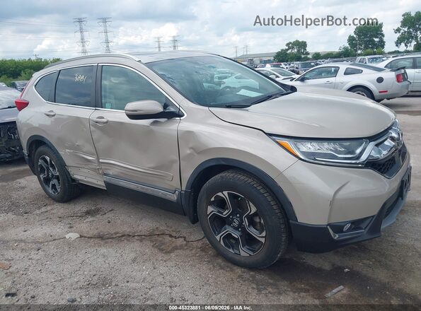 5J6RW2H90JL026452 2018 HONDA CR-V Tan წინა ხედი