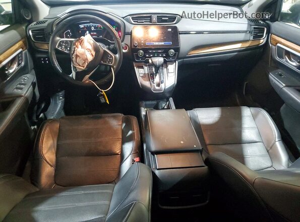 5J6RW2H91HL048468 2017 HONDA CR-V Black Dashboard view