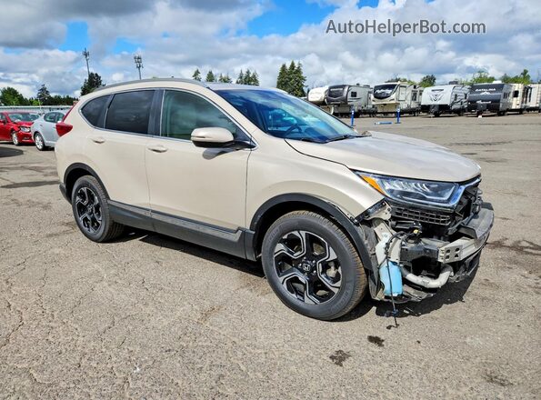 5J6RW2H91HL070759 2017 HONDA CR-V Beige Передня права чверть