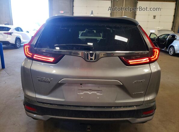 5J6RW2H91LL028133 2020 HONDA CR-V Silver Вид ззаду