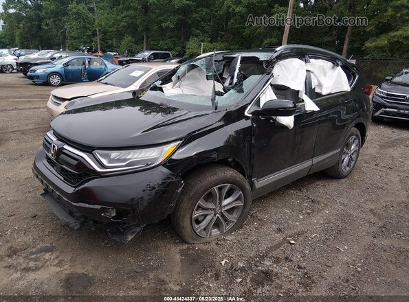 5J6RW2H92LL014578 2020 HONDA CR-V Black წინა მარცხენა ხედი სამი მეოთხედიდან