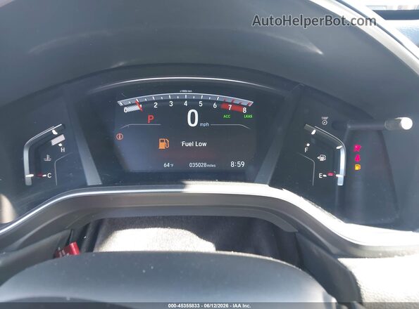5J6RW2H93KL006357 2019 HONDA CR-V Бордовый Вид задних сидений