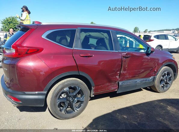 5J6RW2H93KL006357 2019 HONDA CR-V Бордовый Вид спереди