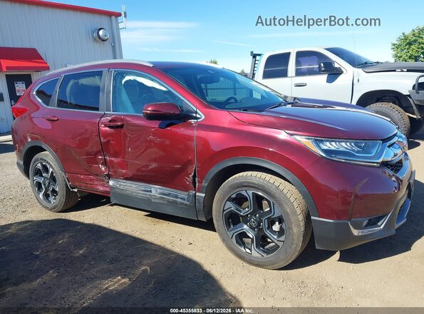 5J6RW2H93KL006357 2019 HONDA CR-V Бордовый Панорамный вид салона 360°