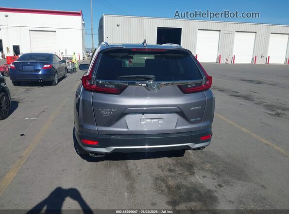 5J6RW2H93ML012923 2021 HONDA CR-V Silver 