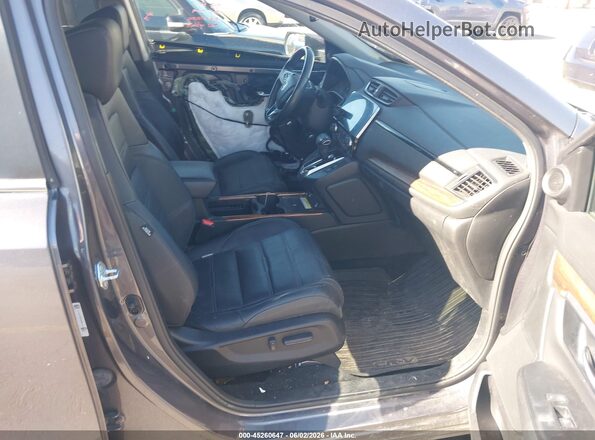 5J6RW2H93ML012923 2021 HONDA CR-V Silver Front interior view