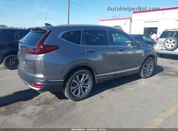 5J6RW2H93ML012923 2021 HONDA CR-V Silver Rear right