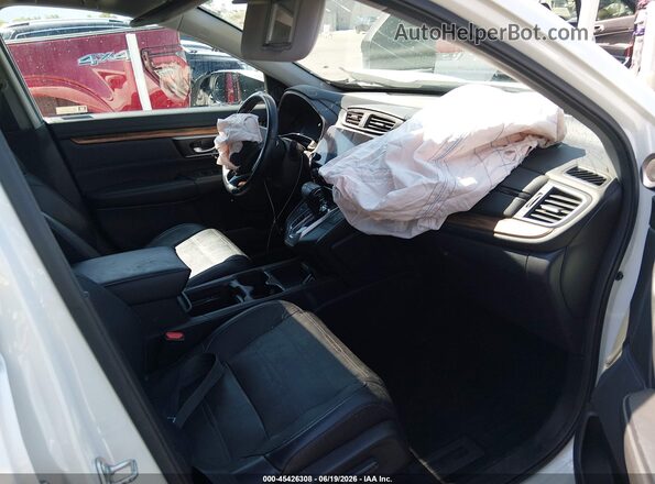 5J6RW2H95JL024504 2018 HONDA CR-V White წინა სალონის ხედი