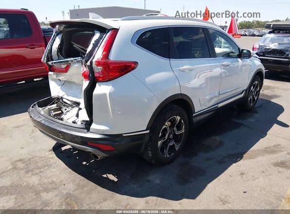 5J6RW2H95JL024504 2018 HONDA CR-V White უკანა მარჯვენა
