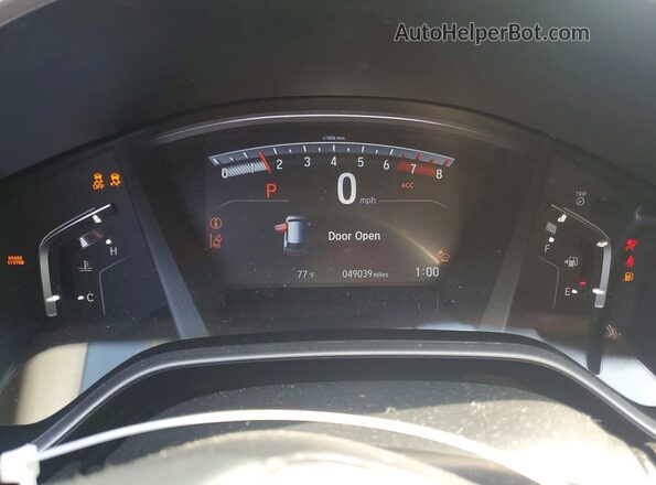 5J6RW2H95LL025347 2020 HONDA CR-V Gray 