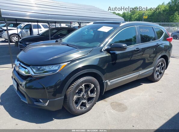 5J6RW2H96HL009875 2017 HONDA CR-V Черный Передняя левая четверть