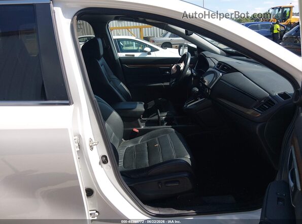 5J6RW2H97KL016082 2019 HONDA CR-V White Widok wnętrza z przodu