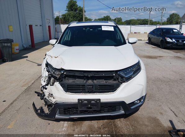 5J6RW2H97KL016082 2019 HONDA CR-V White Widok wnętrza z tyłu