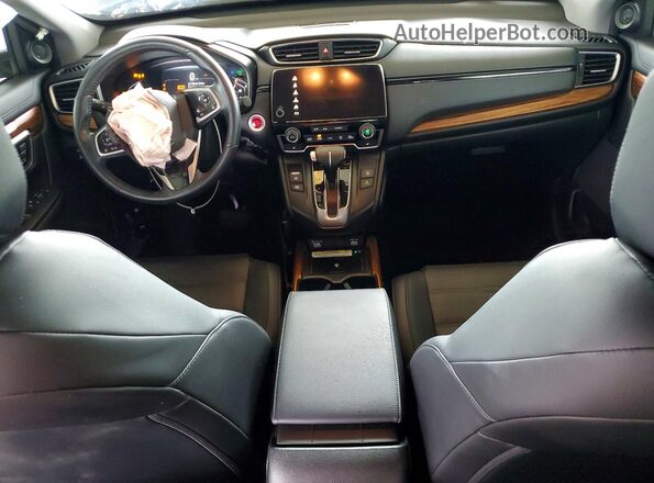 5J6RW2H97LL004340 2020 HONDA CR-V Gray Vista del salpicadero
