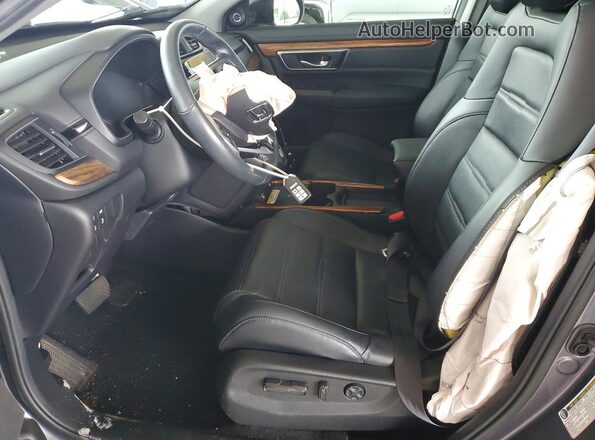 5J6RW2H97LL004340 2020 HONDA CR-V Gray Vista interior delantera